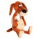 Soft toy "dog & kostochka", 25 cm
