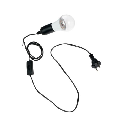 Simple for plants 15 W, 12 μmol/s, wire 1.7 meters with a switch, Velcro on the window-2