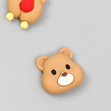 Decor for creativity Plastic "Bear" set 2 pcs 1.7 cm-1