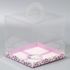 Confectionery box, chest, packaging, “with love for you”, 20 x 20 x 20 cm