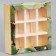 Box for sweets, confectionery packaging, 9 cells, “beloved teacher” 14.5 x 14.5 x 3.5 cm