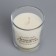 A candle in a glass flavored "lemongrass and green tea", 7x7 cm, 27 hours