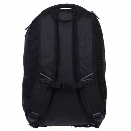 Youth backpack 42 x 30 x 20 cm, ergonomic back, Hatber Street "Leave your mark" Black NRK_90093-3