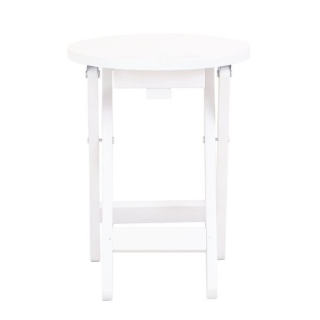 Folding stool, 350x390x445, snow-4
