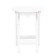 Folding stool, 350x390x445, snow