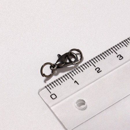 Carabin castle 10 mm, (set of 5 pcs.), Volent steel-2