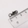 Carabin castle 10 mm, (set of 5 pcs.), Volent steel
