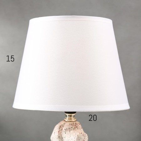 Table lamp 21160/1 E14 40W white 20x20x34 cm Risalux-7