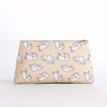 Lightning cosmetic bag, yellow color-1