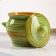 Ceramic pot for baking No. 6, 0.65l / 12x12cm, vitaminka
