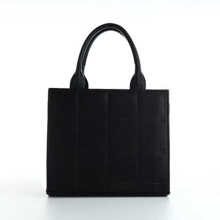 Female bag Textura, tout, average size, black color