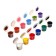 Acrylic paint, set of 12 colors x 3 ml, calligrata, frost -resistant, in a package