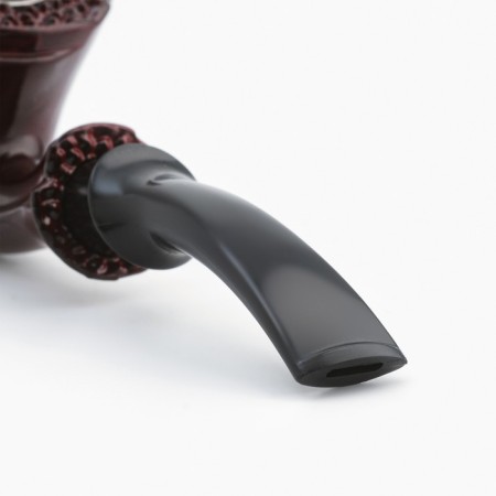 Kommer's smoking pipe "Commander", classic, length 13.5 cm, D holes-1.9 cm-2