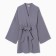 Women's robe KAFTAN BASIC Size 44-46, gray-blue