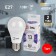 LED LED era Standard “Gear”, 13 watts, E27, 1040 lm, 6000k, glow cold white