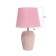 HELP LAM "Kira" 1x40W E14 pink 20x20x34cm