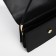 Bag Women's Baget on the valve, black color