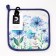 Blue Flowers Take 19x19 Sarzha, 100% H/L, Vatin 250g/m2