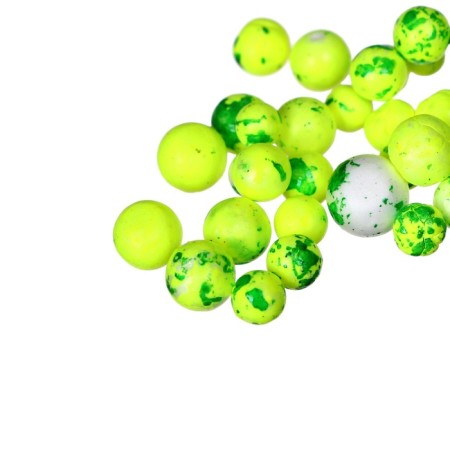 Foam balls, anise, yellow-green-2