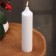 Candle-cylinder with ribs, 3.5x15cm., White