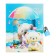 Gift notebook, 45 sheets, line, on the castle of the bear (16.3x12.7cm)