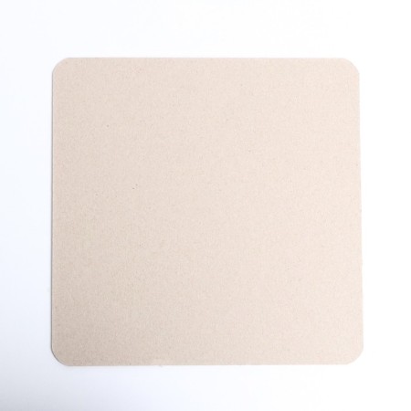 The substrate is reinforced, 24 x 24 cm, gold, 2.5 mm-2