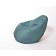 The hand-bag “Pear” is small, diameter 70 cm, height 90 cm, color malachite