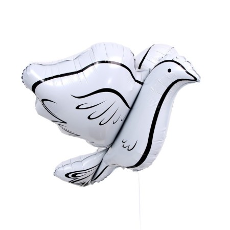 Foil ball 32 "White pigeon"
