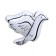 Foil ball 32 "White pigeon"