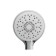 Shower headset Cersanit Vibe A63067 Strak, watering can 3 modes, hose 150 metal