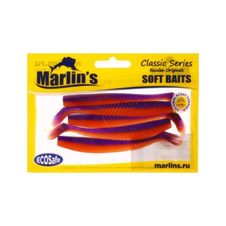 Vibro -high -viewing Marlin’s Wagtail, 10 cm, 4.8 g, color 019, in the package of 5 pcs.-1