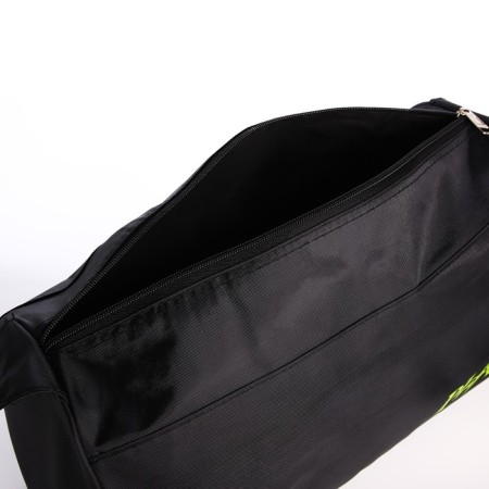 Sports bag "Play", 40x21x19 cm, lightning department, black color-4