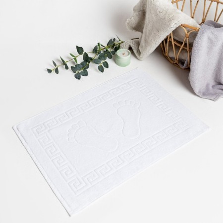 Terry towel for legs 50x70cm, white, 100% cotton, 550 g/m2