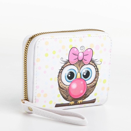 Lightning wallet, white color