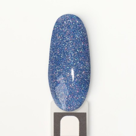 Gel nail polish, “Shining Star”, reflective, 3 phase, 8ml, Led/UV, Blue color (048)-8