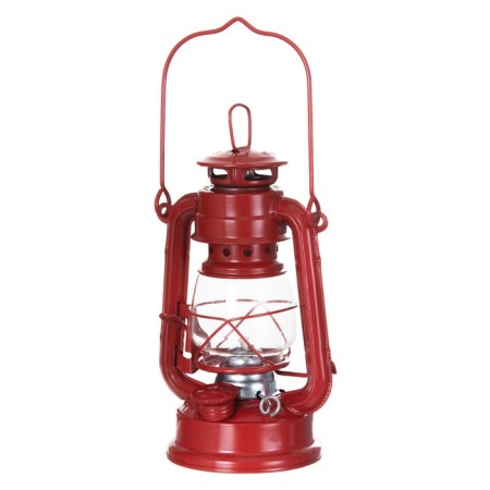 Kerosene lamp decorative red 9.5x12.5x19 cm risalux-9