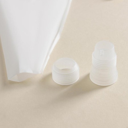 Set of confectionery "Lorien", 10 items: a baking form "Flower" 5 pcs, 3 nozzles, adapter, bag-3