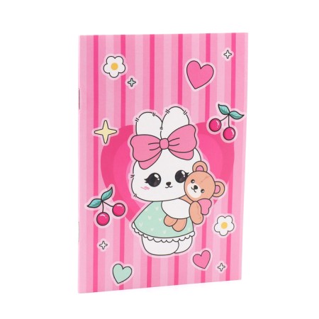 A set with a backpack and a notebook "Bunny", 23*20.5 cm-1