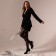 Women's jacket KAFTAN "velvet" p. 50 black
