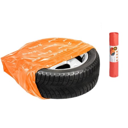 Bags for wheels R12-22, set 20 pcs, size 115x115 cm Airline AO-PWC-15-04