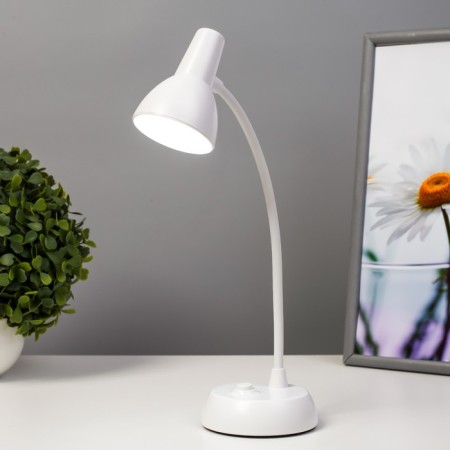 LED table lamp LED from 3AA white batteries 8.5x8.5x30.5 cm Risalux-1