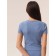 Women's T-shirt with texture Rubchik Mirey Maglia, size 44-46, blue color