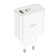 Network charger Hoco C113A, 1 Type-C, 1 USB, 65 W, PD + Qc, white