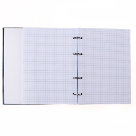 A notebook on the rings A5, 160 sheets, in the Steampank cage, glossy lamination-3
