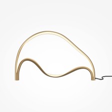 Luminaire desktop Maytoni Mod283TL-L12BS3K, LED, 12W, 39x11x24.5 cm, 760lm, brass color