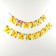 Paper garland on the film "Happy Birthday", Funny Balls