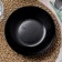 Deep plate diana, d = 20 cm, black color