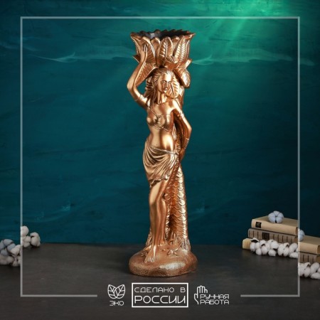 Figure "Sofia" 32x20x85cm, gold