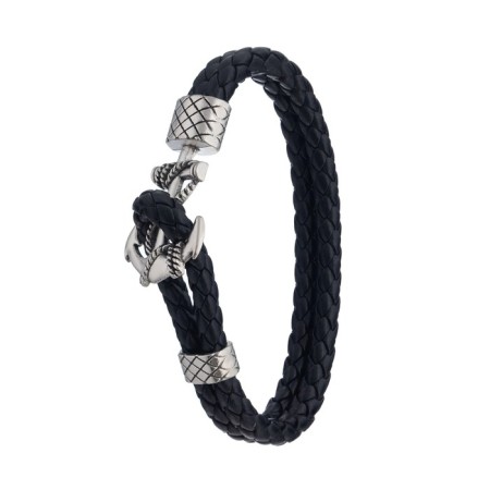 Male gift set "Anchor" 2 in 1: Watch, Bracelet-4