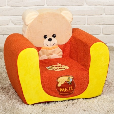 Soft toy "Bear chair", Mix color-7